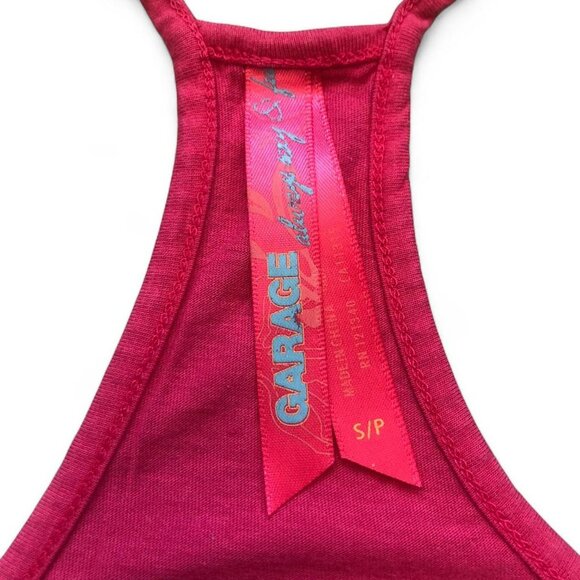 00s Garage Hot Pink Bubble Cami - Picture 3 of 5